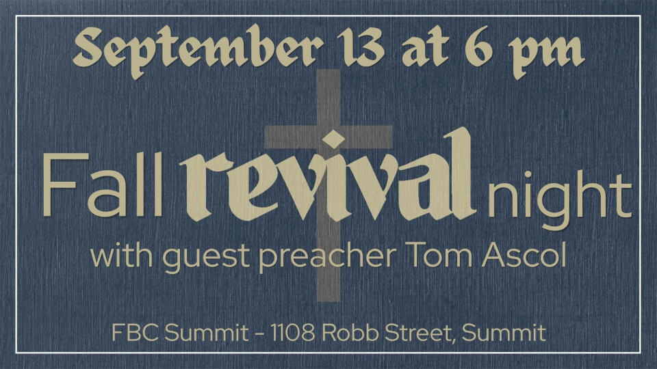 Fall Revival Night