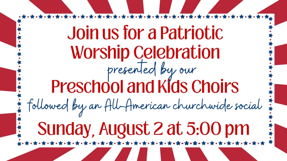 Patriotic Worship Celebration