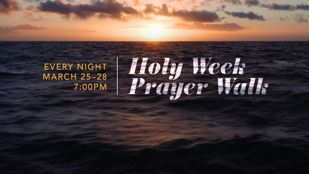 GNS Holy Week Prayer Walk