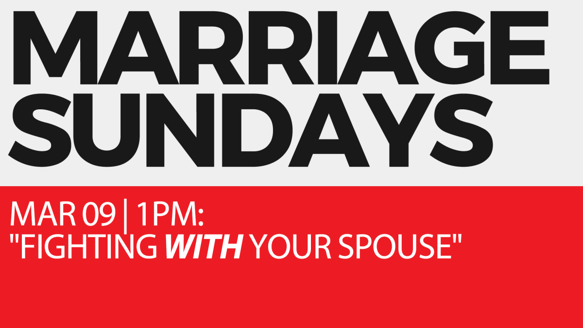 Marriage Sundays 