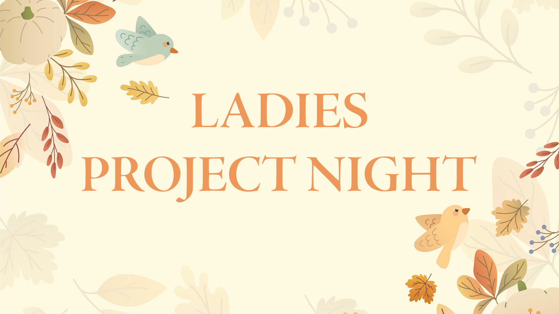 Ladies Project Night