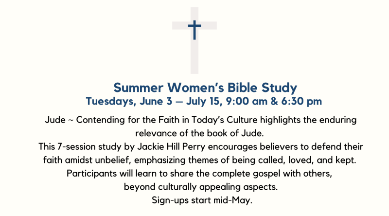 Summer Women’s Bible Study