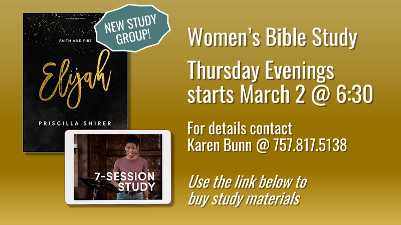 Women's Bible Study | ELIJAH