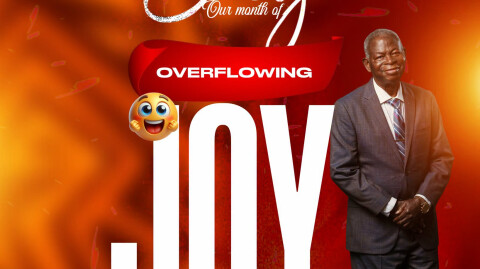 July - Our Month of Overflowing Joy