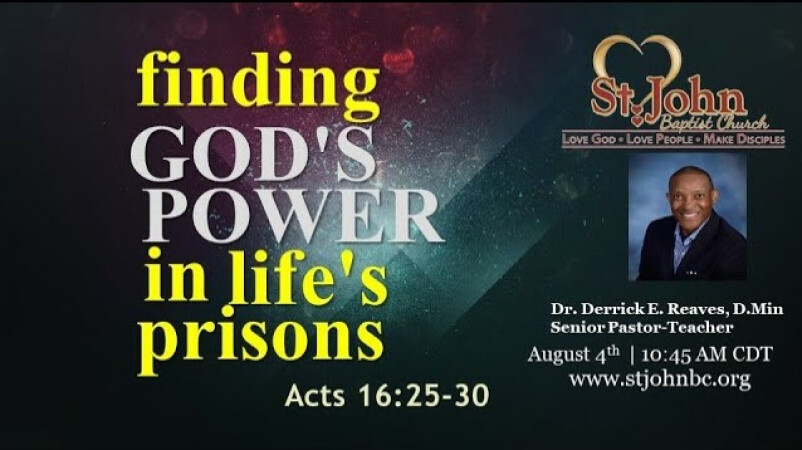 Finding God's Power In Life's Prisons