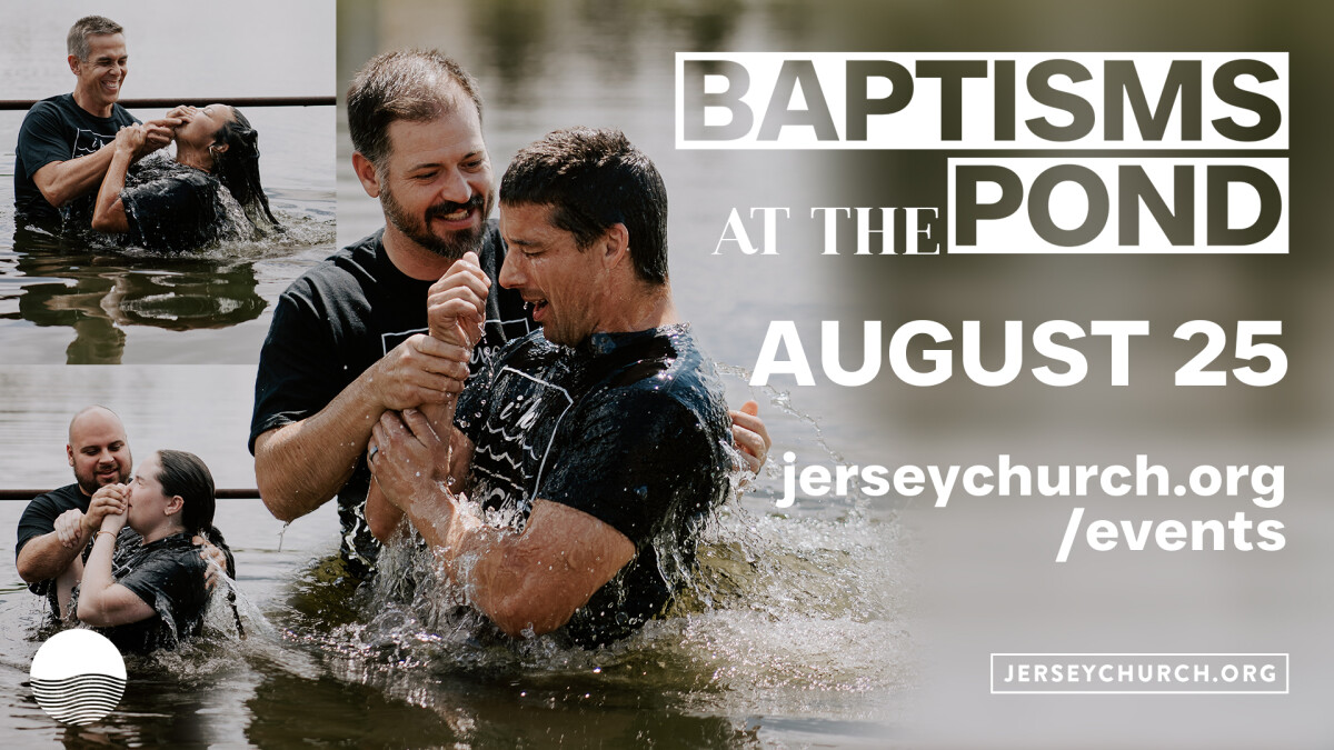 Baptisms at the Pond