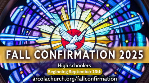 Fall Confirmation Registration is Open!