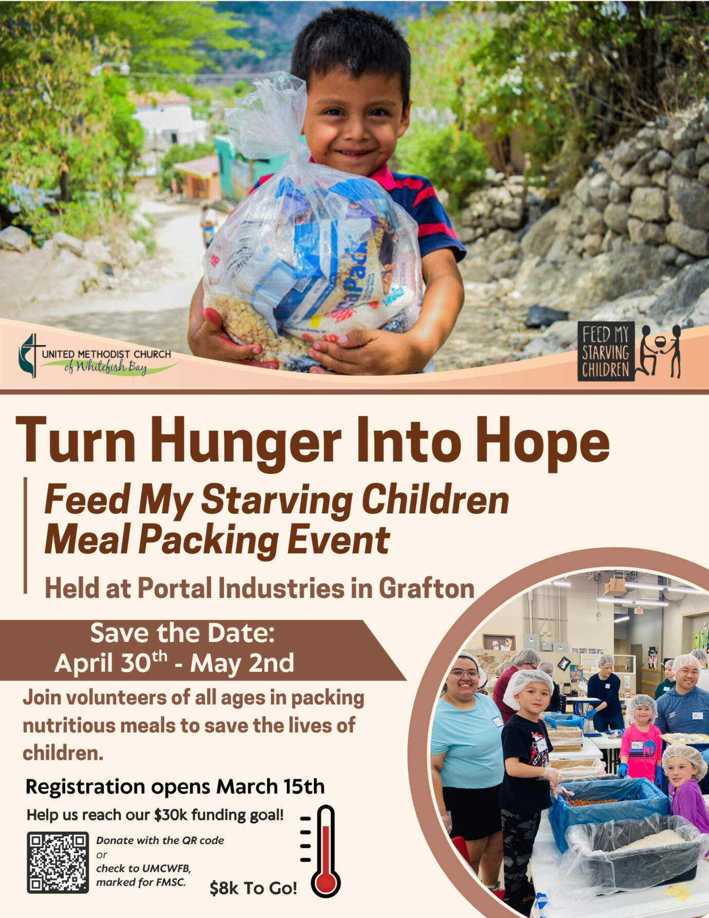 Feed My Starving Children Meal Pack Event