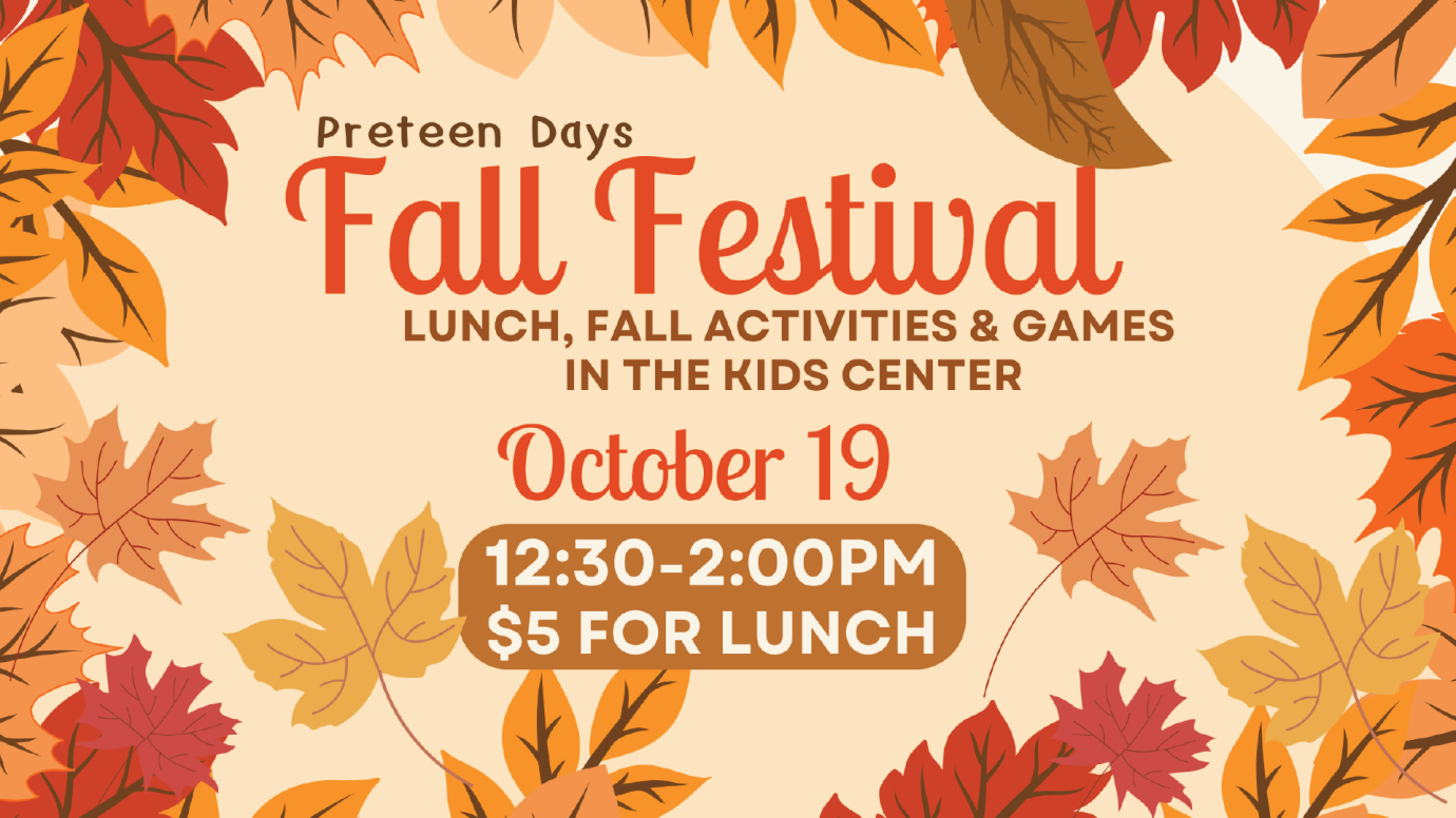 Pre-Teen Fall Festival