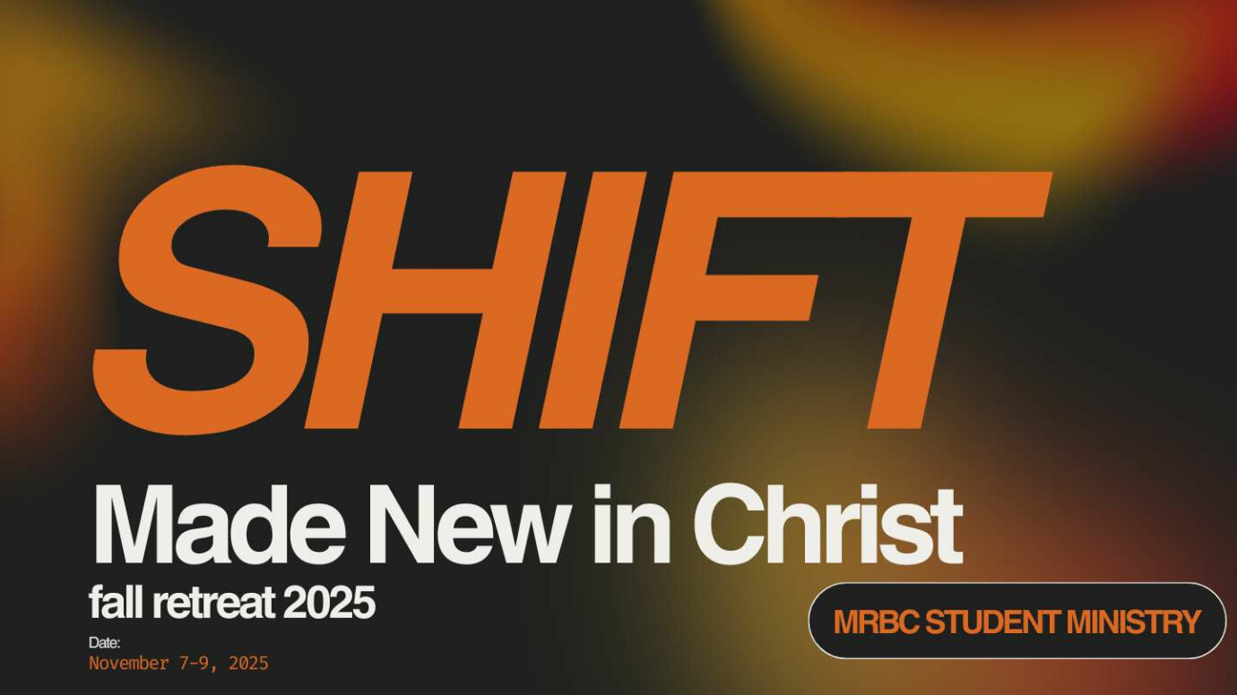 Student Fall Retreat - SHIFT