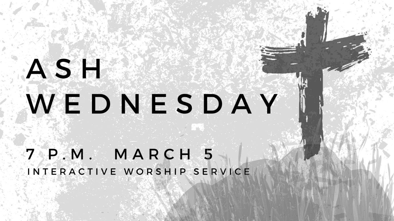 Ash Wednesday Worship Service