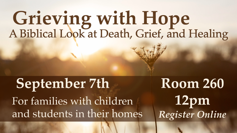 Grieving with Hope