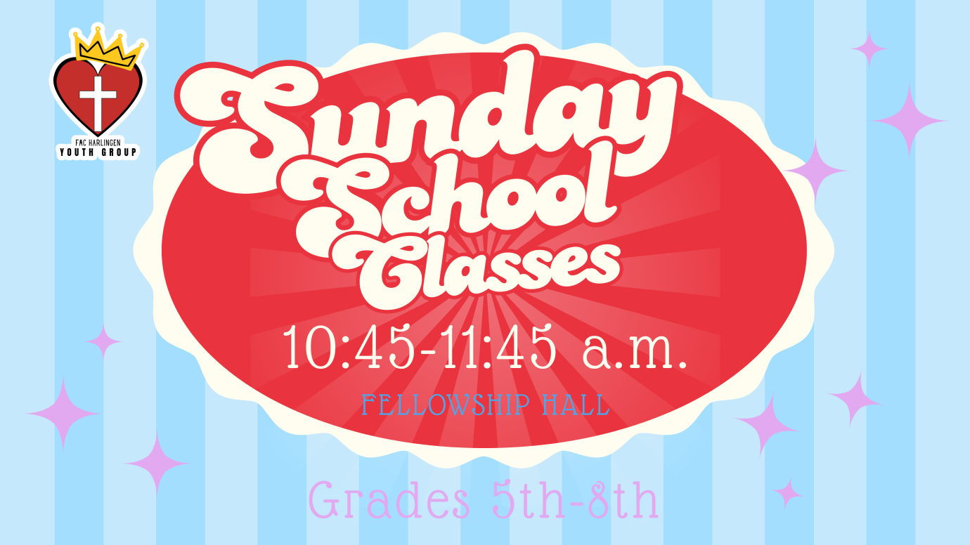 Sunday School Classes for the Youth 