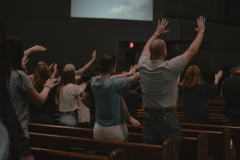 The Table worship service at First Methodist Conroe
