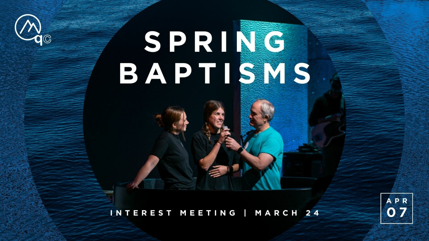 Spring Baptisms