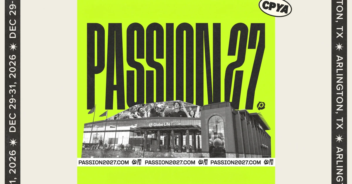 Are you ready for a life-changing experience that will fuel your faith and renew your passion for Christ? Join our young adults for Passion Conference 2027, a powerful gathering of students and young adults from around the world, all coming...