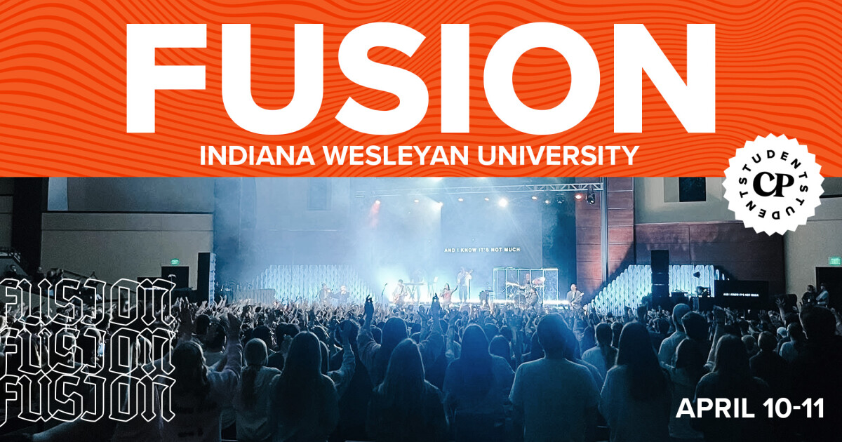 APRIL 10-11, 2026
Make plans to join us for Fusion 2026, a uniquely designed gathering to prepare and encourage high school students to make an impact for Christ. Fusion is Indiana's can't miss youth conference for 9th-12th graders! Hosted...