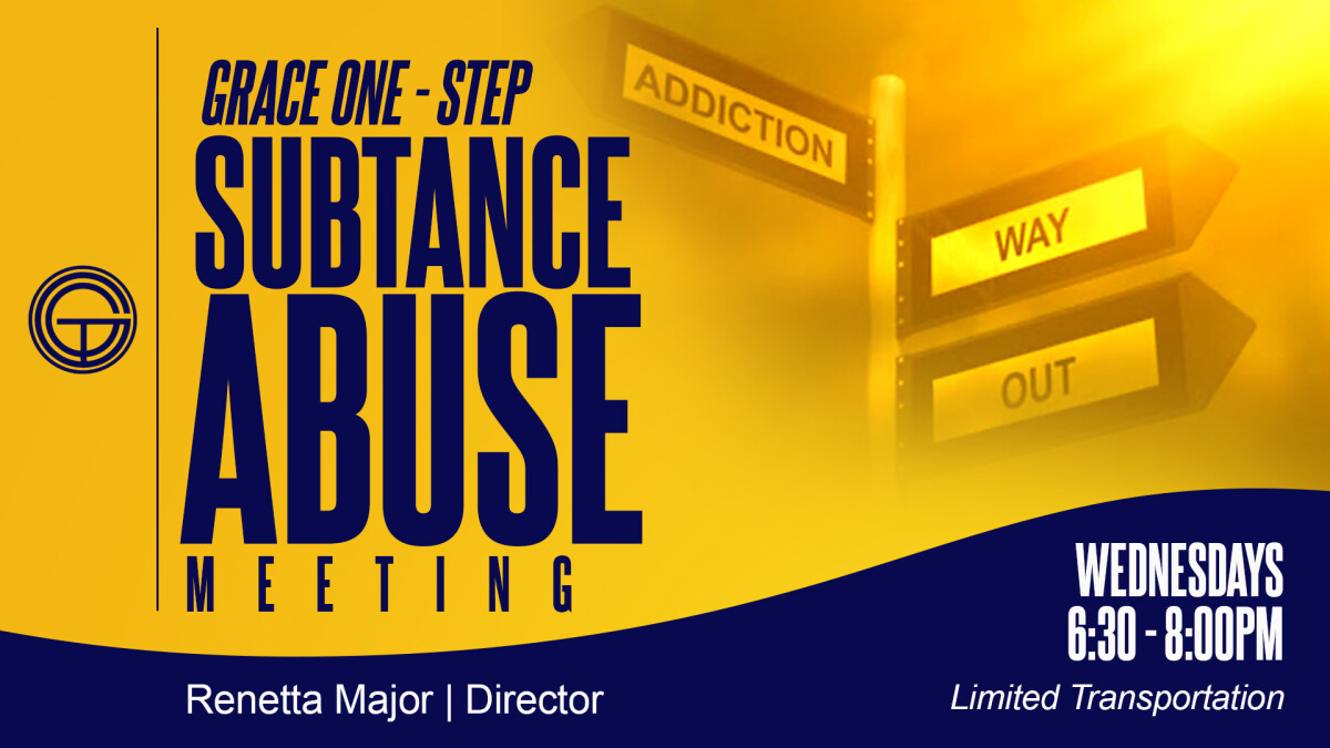 Substance Abuse Meeting