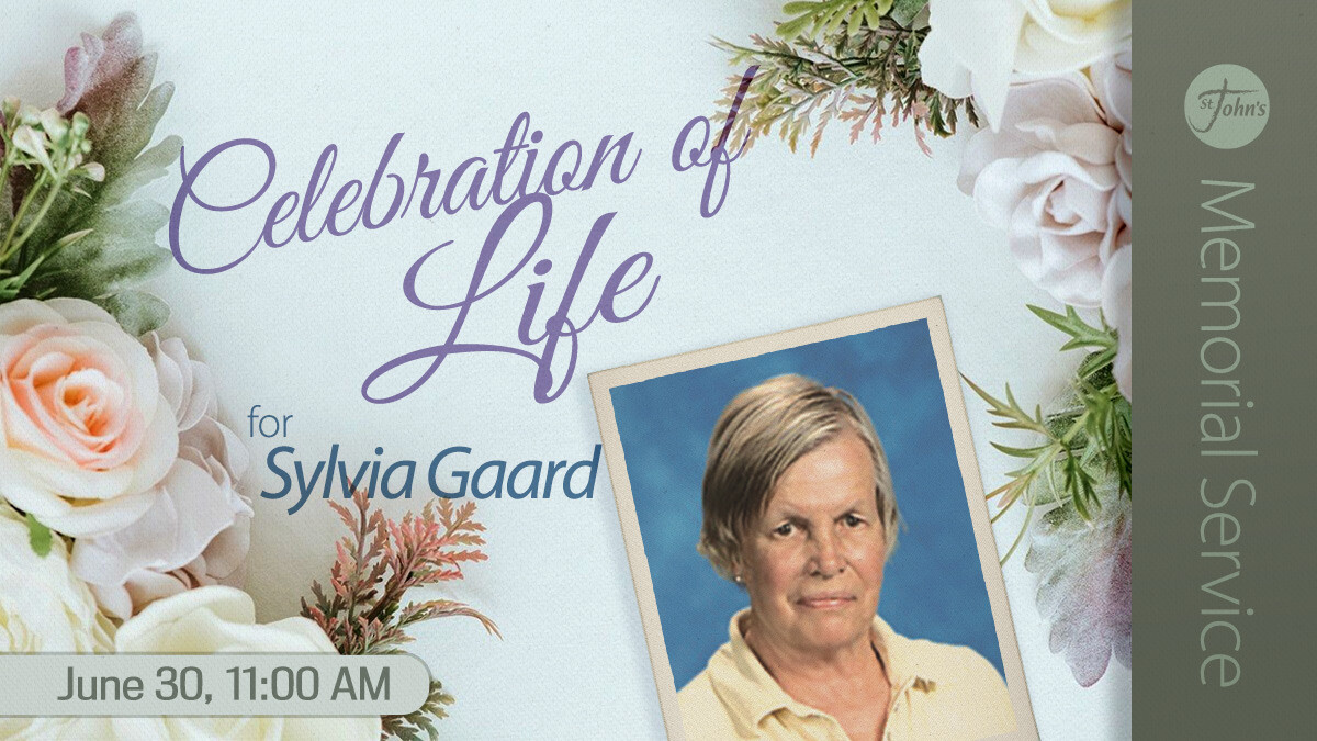 Memorial Service for Sylvia Gaard
