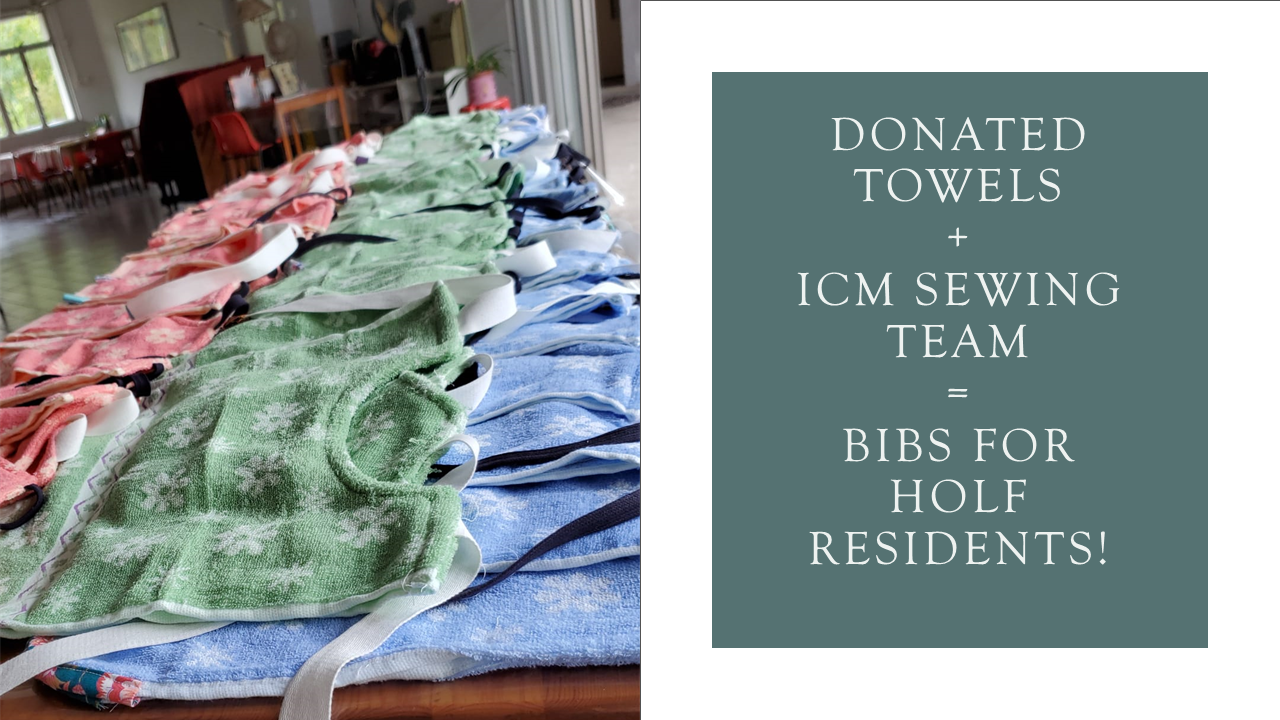 HOLF and Inner City Ministries (ICM) bibs
