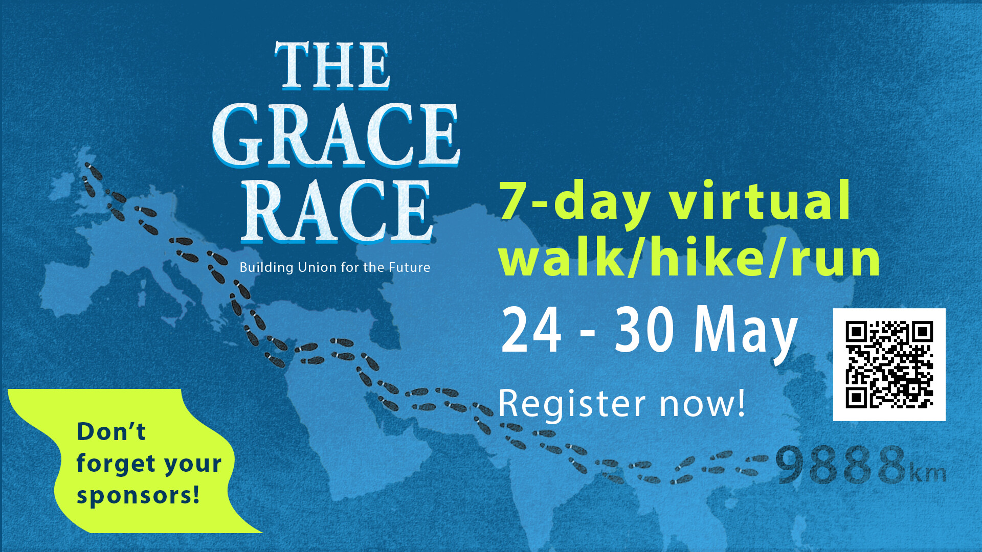 The Grace Race - get your sponsors!