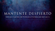 Mantente Despierto - No Te Alarmes