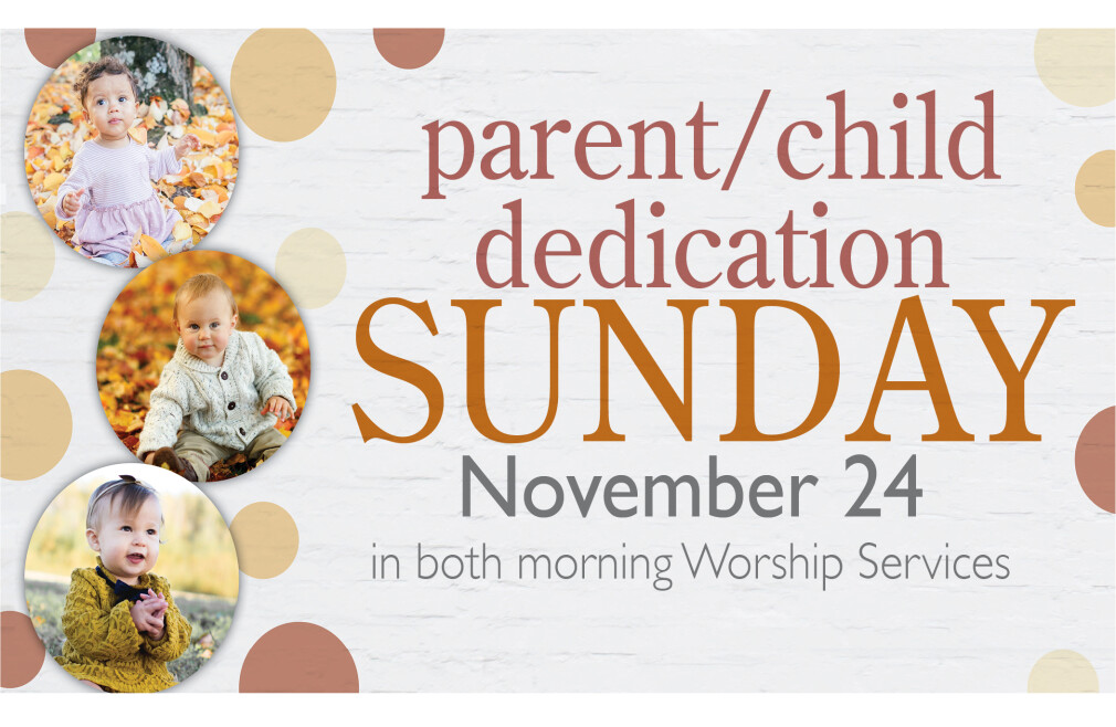 Parent Child Dedication 