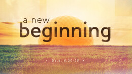 A New Beginning \ December 28, 2025