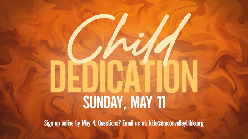 Child Dedication