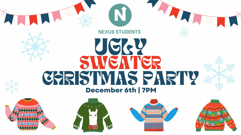 Nexus Ugly Christmas Sweater Sign 