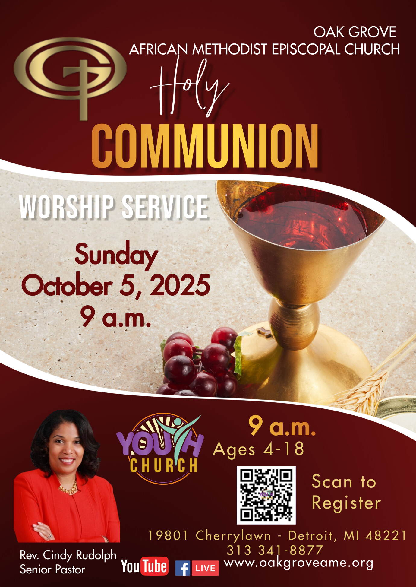 Communion Sunday Worship, October 5, 2025