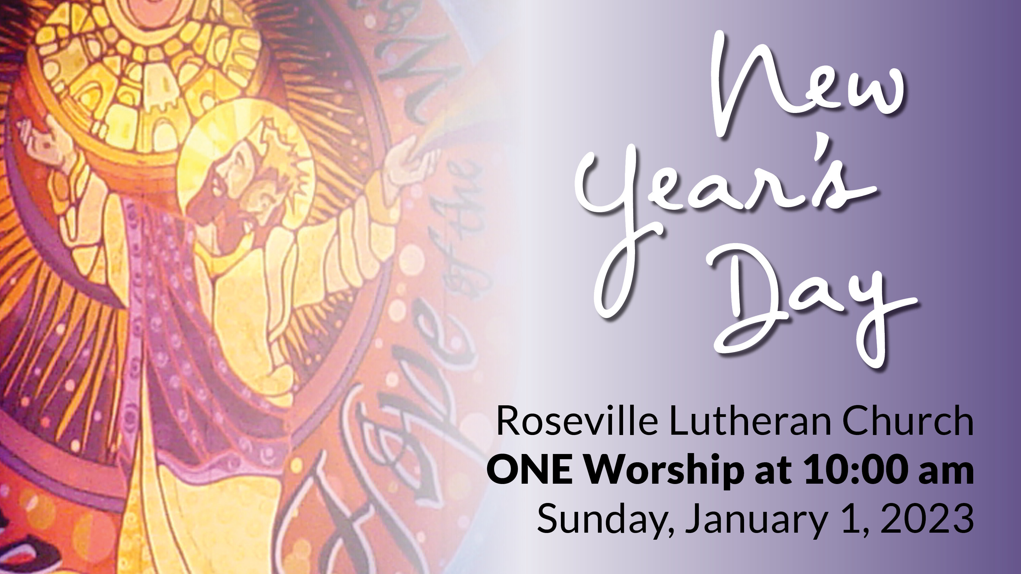 Sunday Worship - January 1, 2023