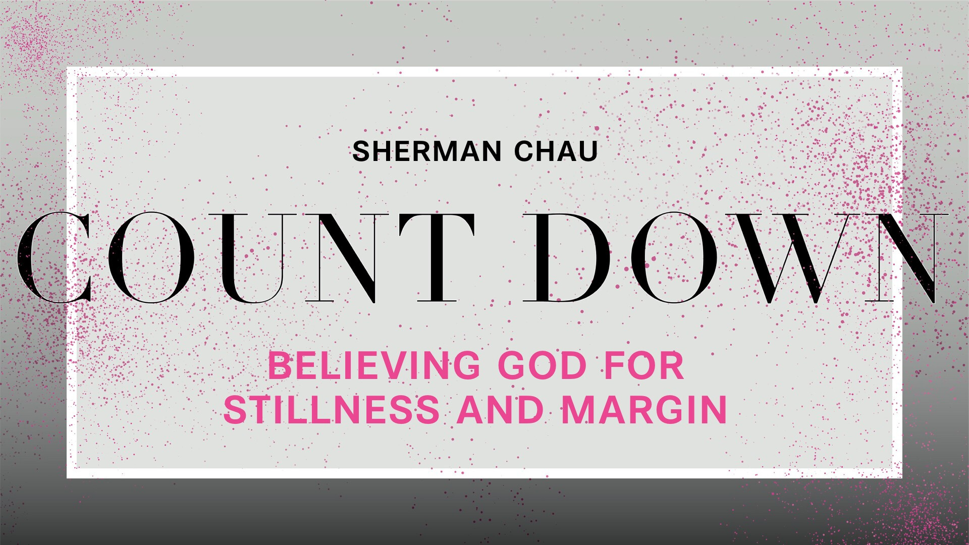 Believing God for Stillness and Margin (Audio) episode artwork