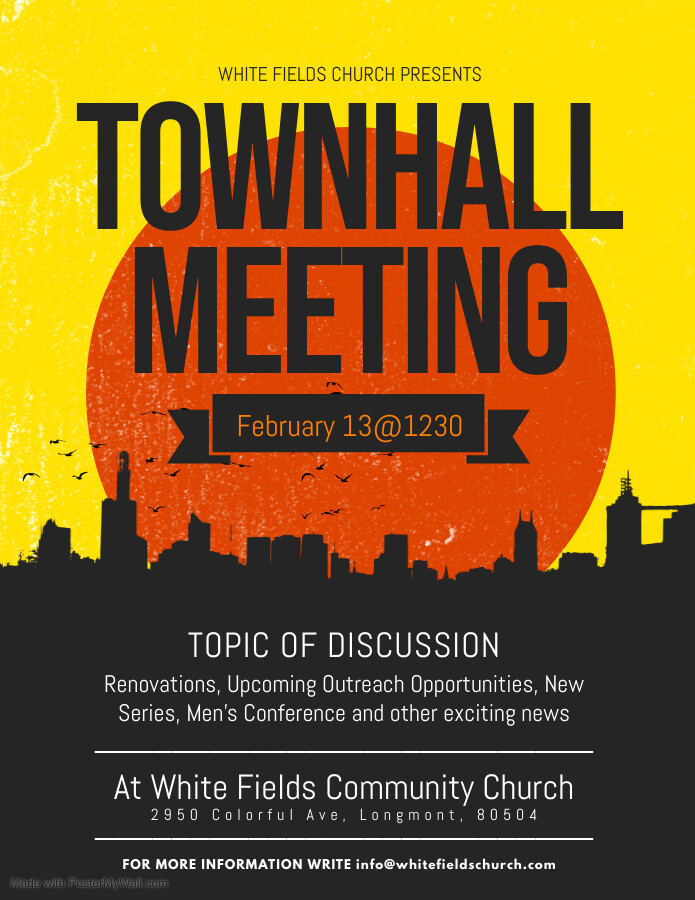 Townhall Meeting 2022