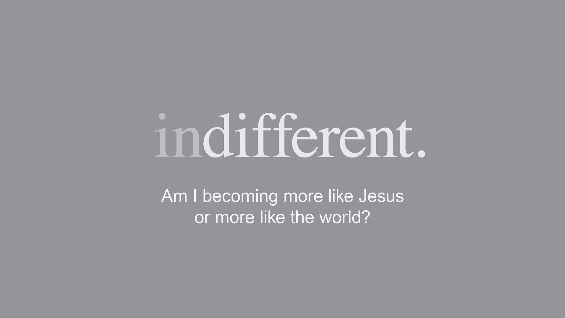 InDifferent, Part 2: Gossip episode artwork