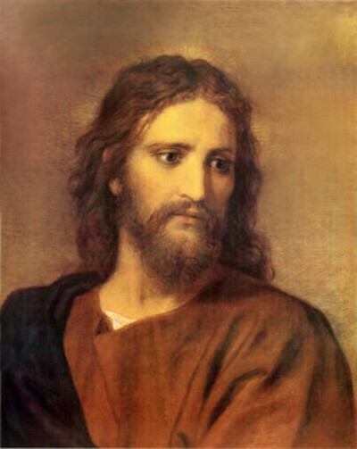 Heinrich Hofmann Portrait of Christ