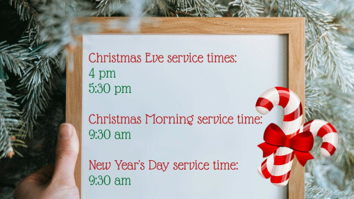 Announcements 12-4