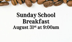 Sunday School Breakfast - Aug 31 2025 9:00 AM
