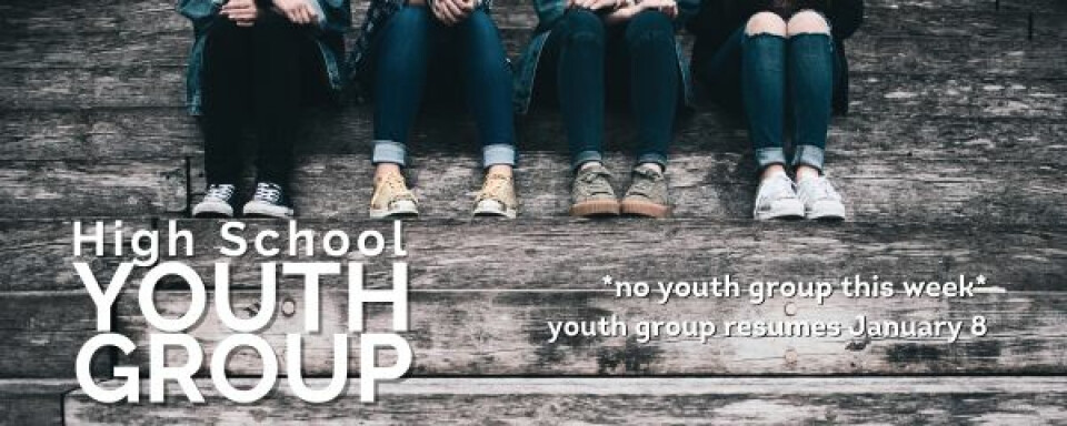 No High School Youth Group - 1.1.25