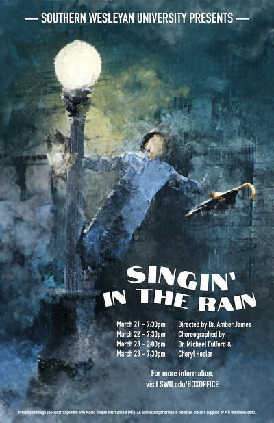 Singin' in the Rain Poster - March 21-23, 2024