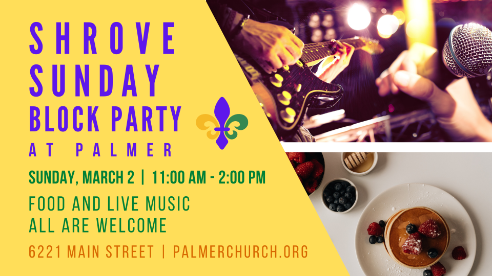 Shrove Sunday Block Party