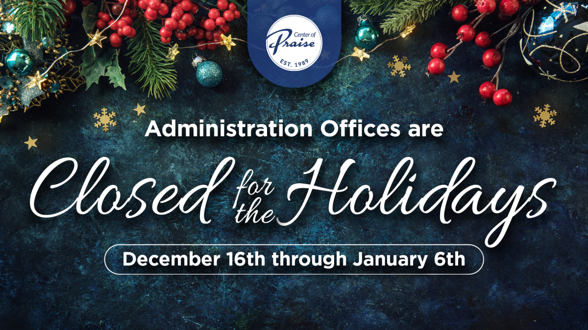 Holiday Office Closure