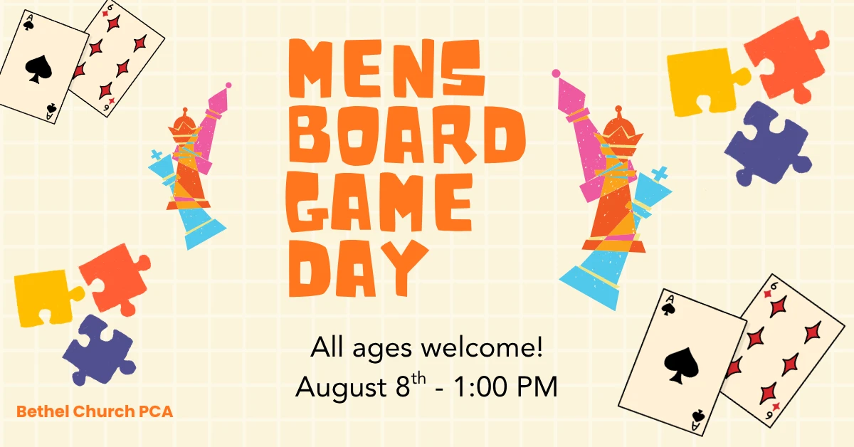 Mens Fellowship - Board Game Day!