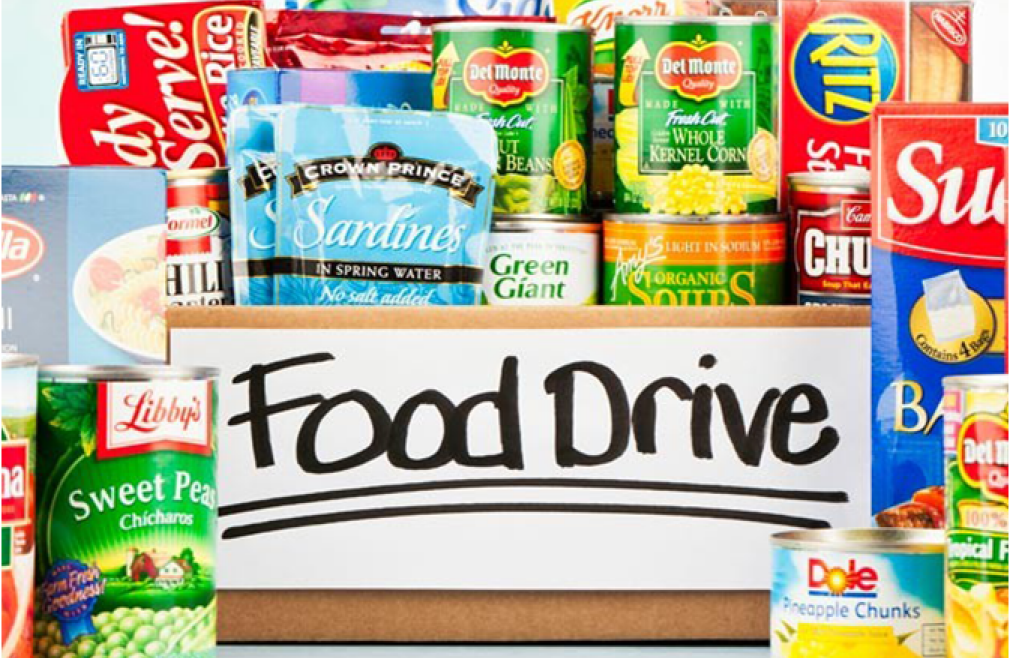 Food Drive-"We Share Because We Care"