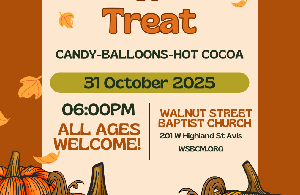 WSBC Trunk or Treat