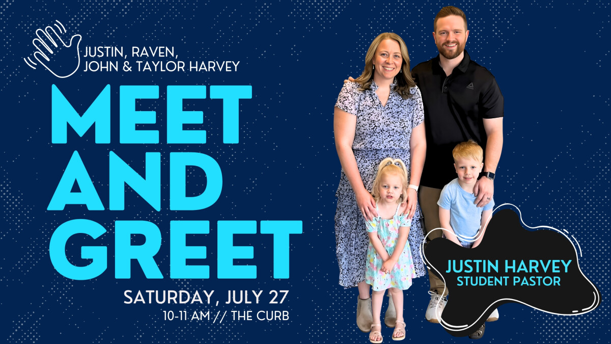 Meet & Greet for Justin Harvey and Family