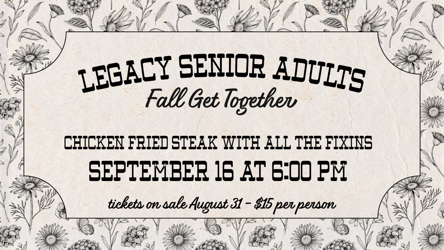Legacy Fall Kick-Off