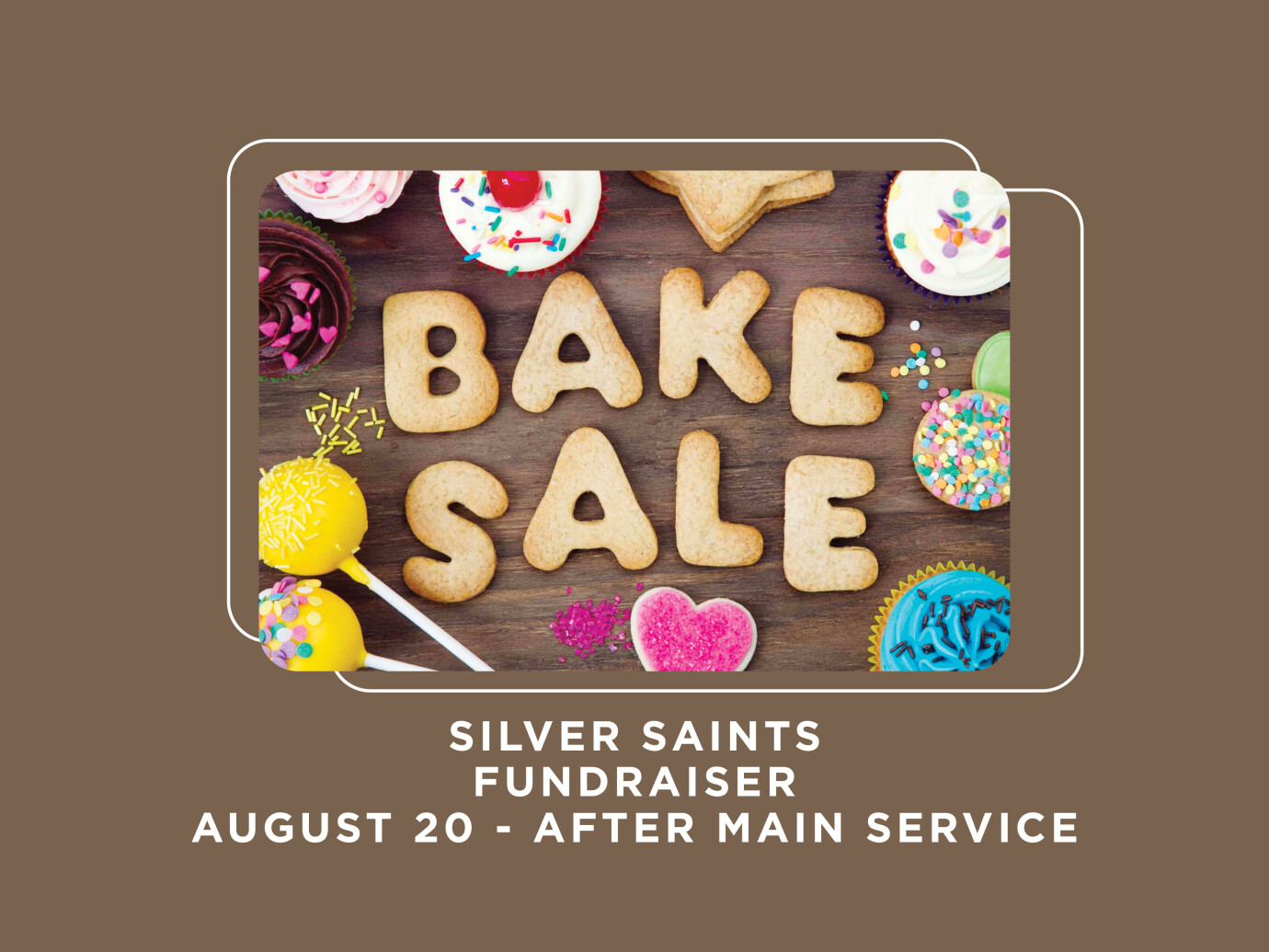 Silver Saints Bake Sale