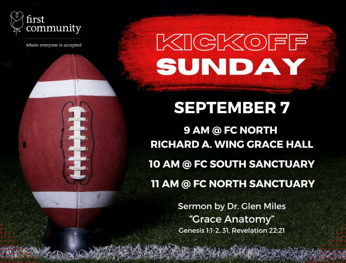Kick Off Fall Programming Sunday