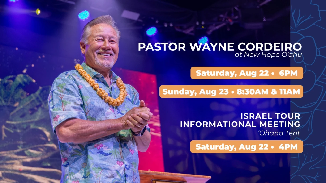 Pastor Wayne at New Hope O'ahu